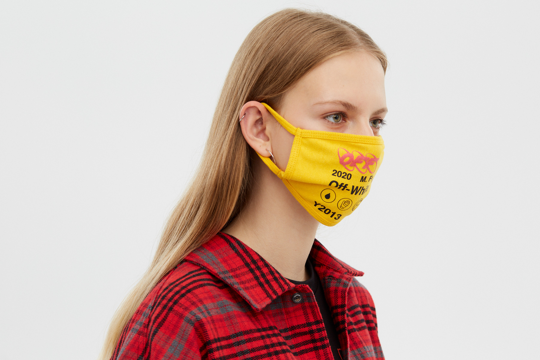 Жёлтая маска Masks Aксессуары Burte Карнавальные костюмы