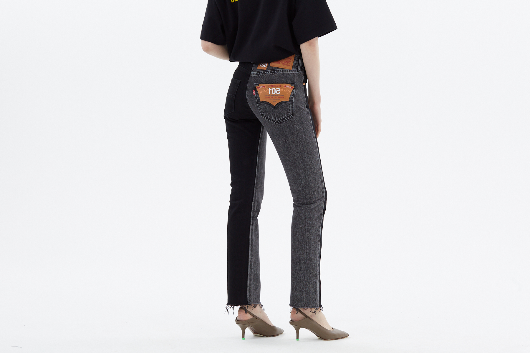 vetements x levis jeans